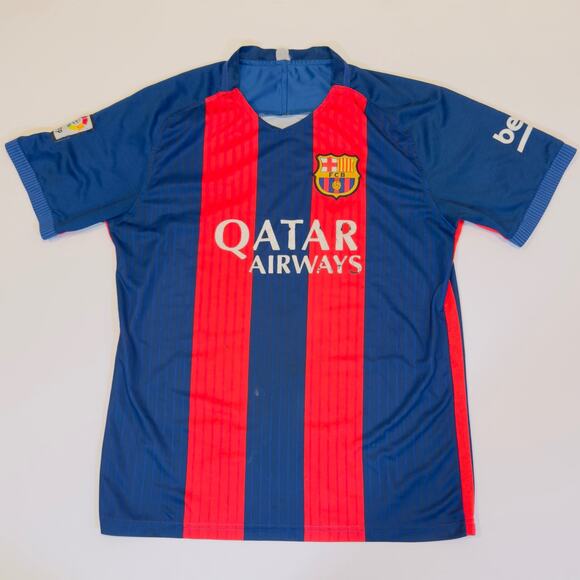 Nike Other - Nike FC Barcelona 2016/17 Home Jersey Men’s L Authentic Blaugrana Soccer Shirt